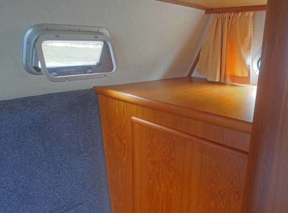 Cabine arri&egrave;re, H&eacute;bergements